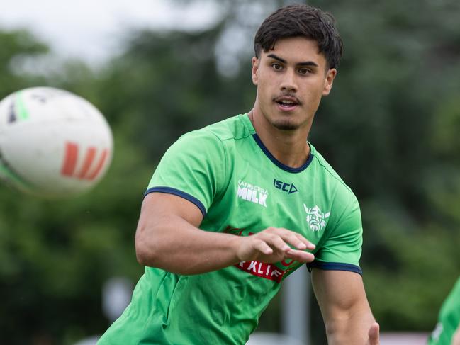 Raiders young gun Kaeo Weekes. Picture: Canberra Raiders