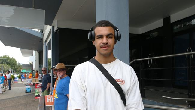 Joshua Brown lives in Bungalow and voted for the Family First Party. Picture: Elodie Jakes