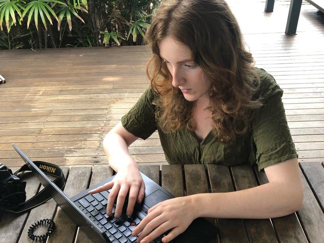 Northern Star Journalist Tessa Flemming, has been working in the flood areas of Northern NSW. She worked some of the week from an evacuation centres in Ballina and Lennox Head.