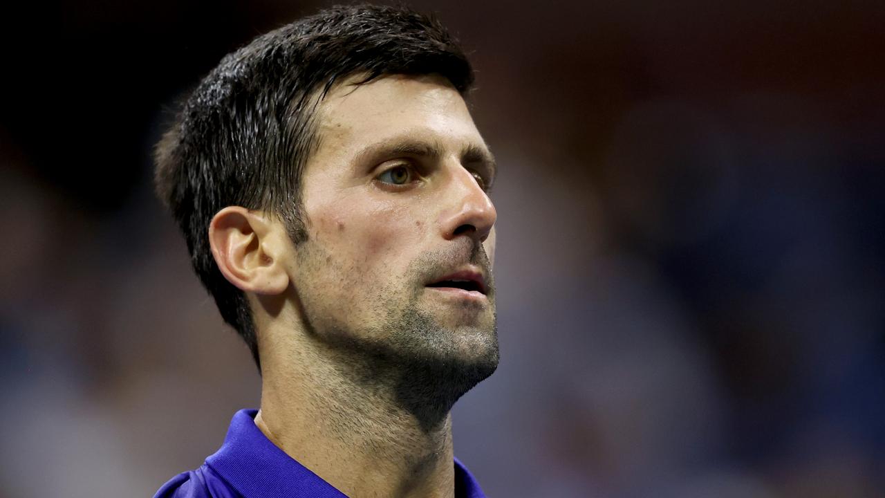 Novak Djokovic failed to provide sufficient evidence that he was medically exempt from requirements that travellers be vaccinated. Picture: Getty Images