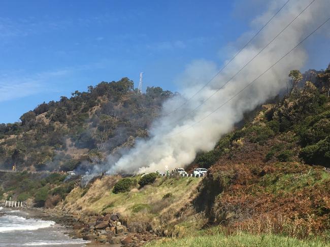 Forest Fire Management Victoria will conduct a burn on behalf of Victoria Police in grassland near Eastern View beach.