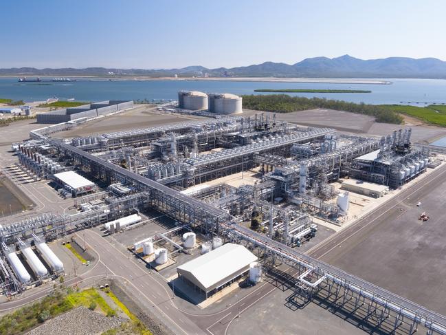 Curtis Island natural gas and LNG plant operated by ConocoPhillips.