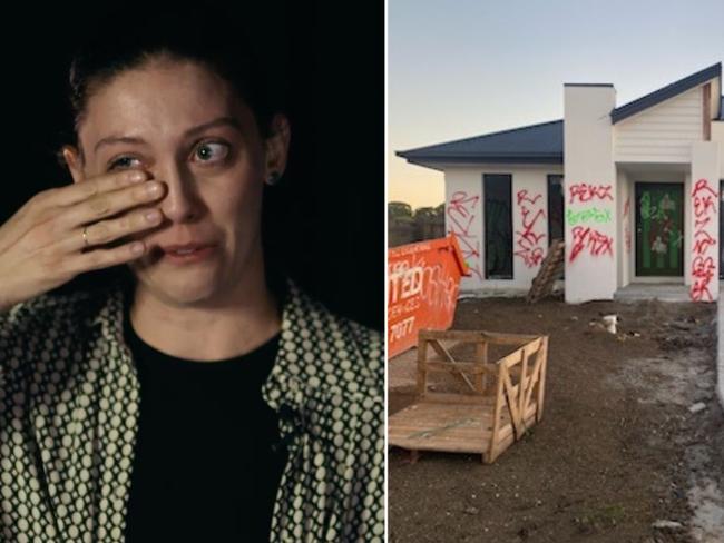 ‘Teen vandals destroyed my brand new home’