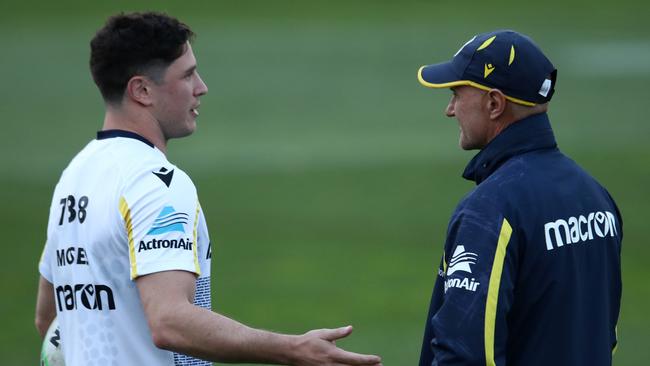 Mitch Moses hasn’t confirmed his plans for 2024, but Brad Arthur is confident his star playmaker will stay at the Eels. Picture; Jason McCawley/Getty Images