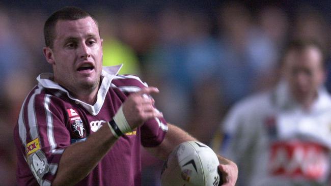 Chris Walker in action for Queensland in 2002. Picture: David Sproule