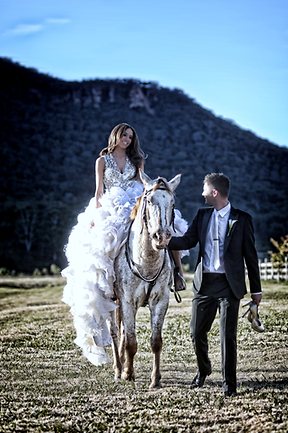 <p>Michael Clarke and Kyly Boldy were married in a private ceremony with close family at the Wolgan Valley Resort in the NSW Blue Mountains.</p>