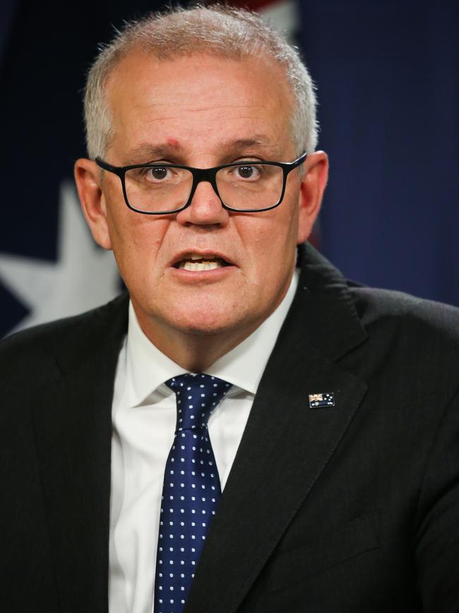 Scott Morrison. Picture: Gaye Gerard