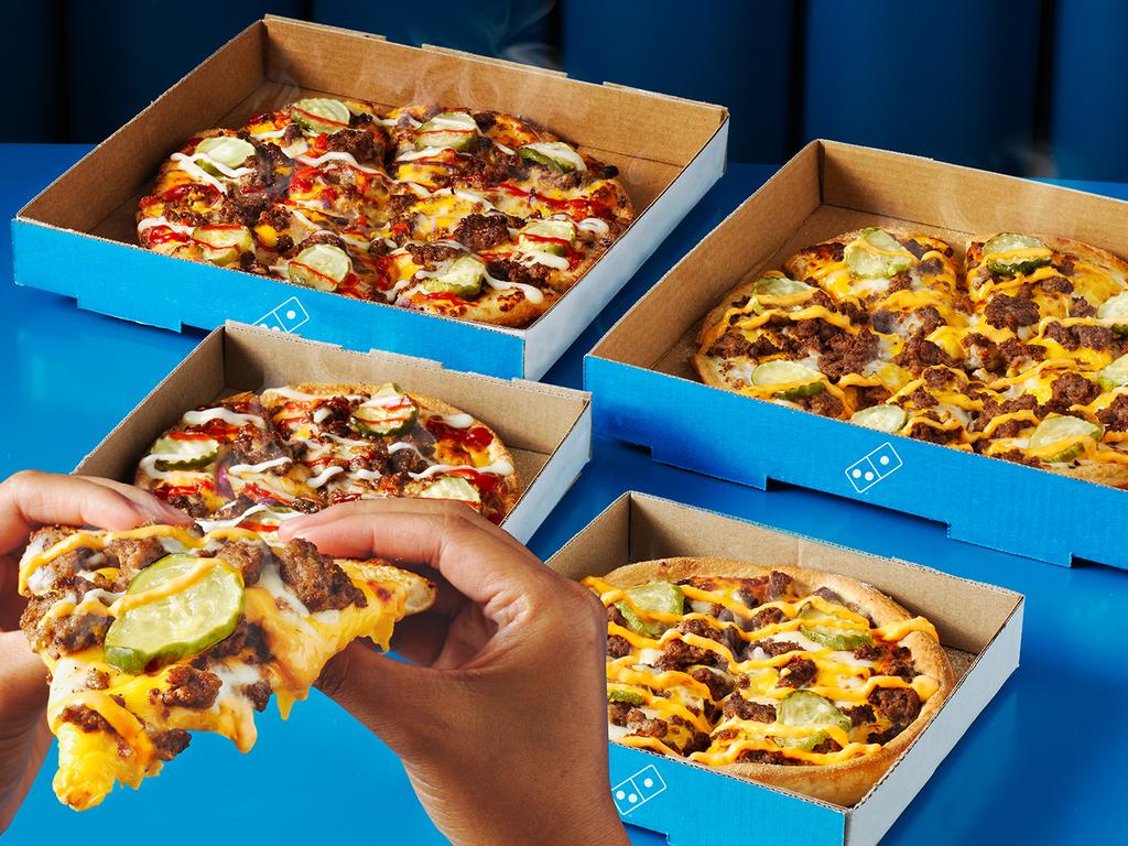 Domino’s introduces “Burger Pizzas” to take on McDonald’s and Hungry ...