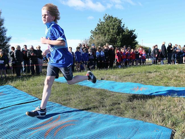 The Tasmanian Primary All Schools Cross Country at Symmons Plains.
