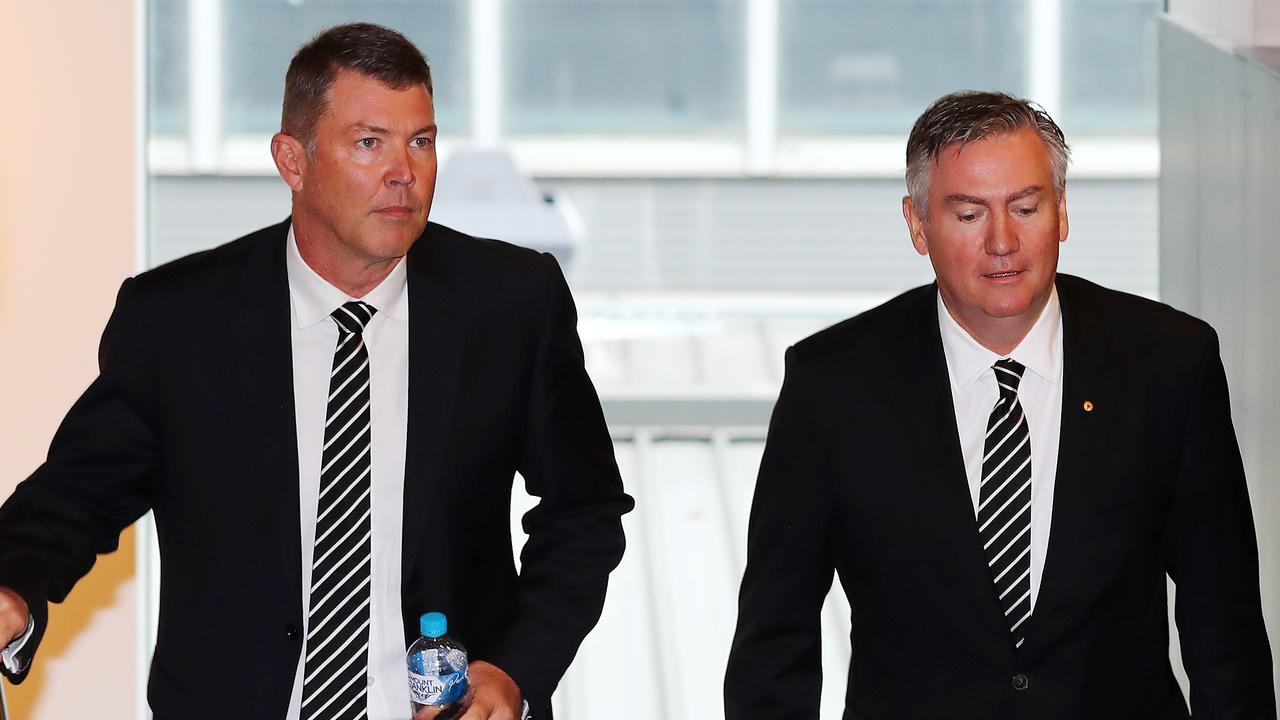 Gary Pert and Eddie McGuire are mentioned numerous times in the dossier.