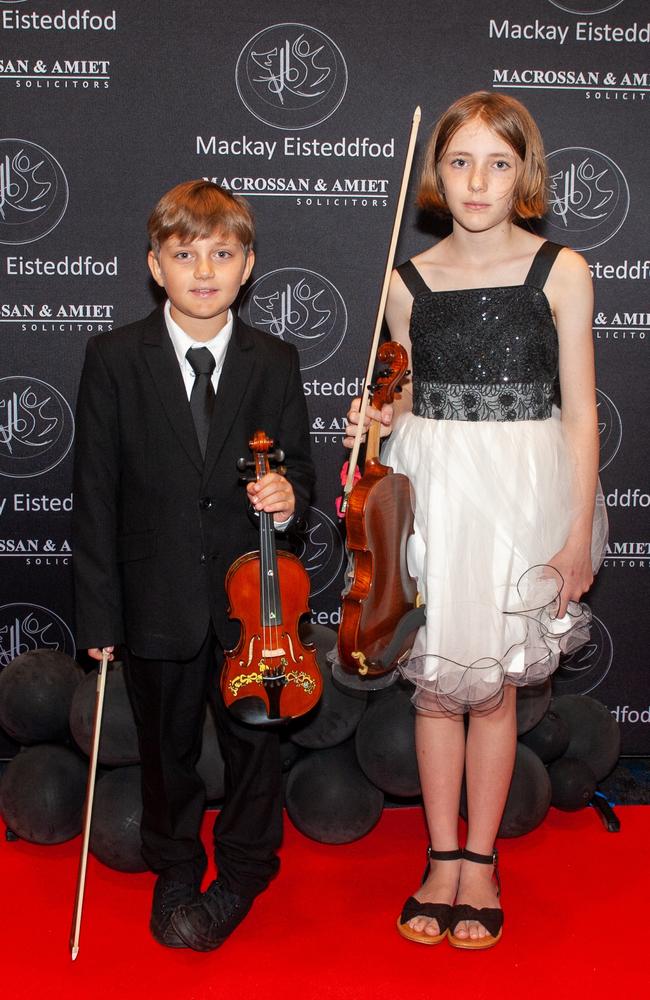 Harley Hawkins and Quinn Hawkins at Mackay Eisteddfod 2022Picture: Michaela Harlow