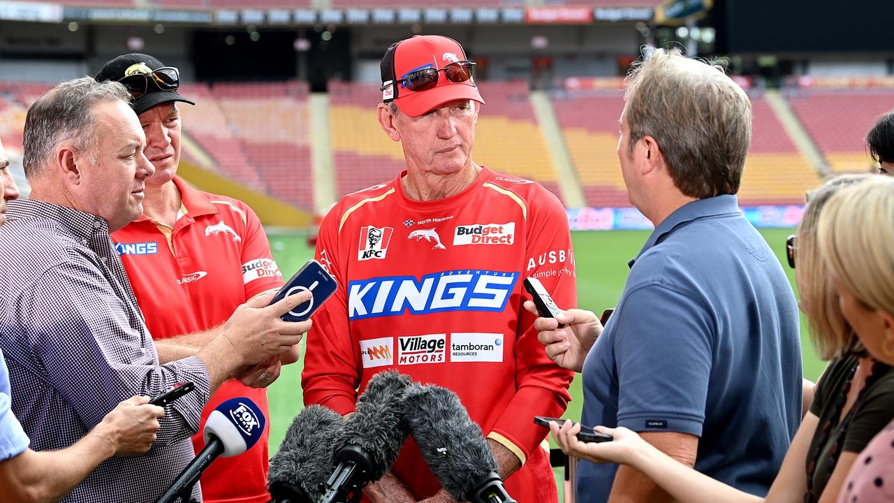 Dolphins coach Wayne Bennett has backed a Pasifika side to join the NRL as the 18th franchise. Picture: Bradley Kanaris/Getty Images