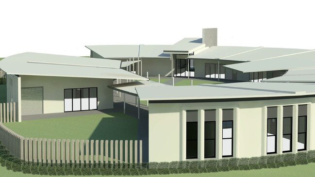 An artist’s impression of the proposed Sunkids childcare centre.