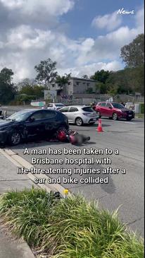 Man fighting for life after motorbike crash at The Gap