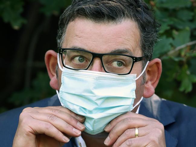 MELBOURNE, AUSTRALIA - NewsWire Photos JULY 03, 2021: Victorian Premier Daniel Andrews holds a press conference to talk about the current COVID lockdown in the state. Picture: NCA NewsWire / David Crosling