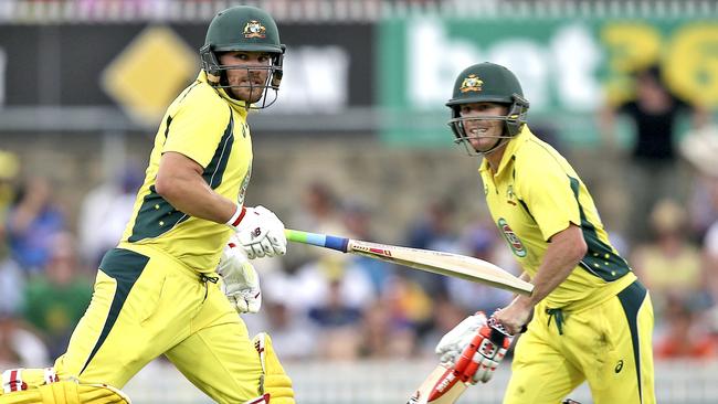 Aaron Finch and David Warner will spearhead the Australian batting order.