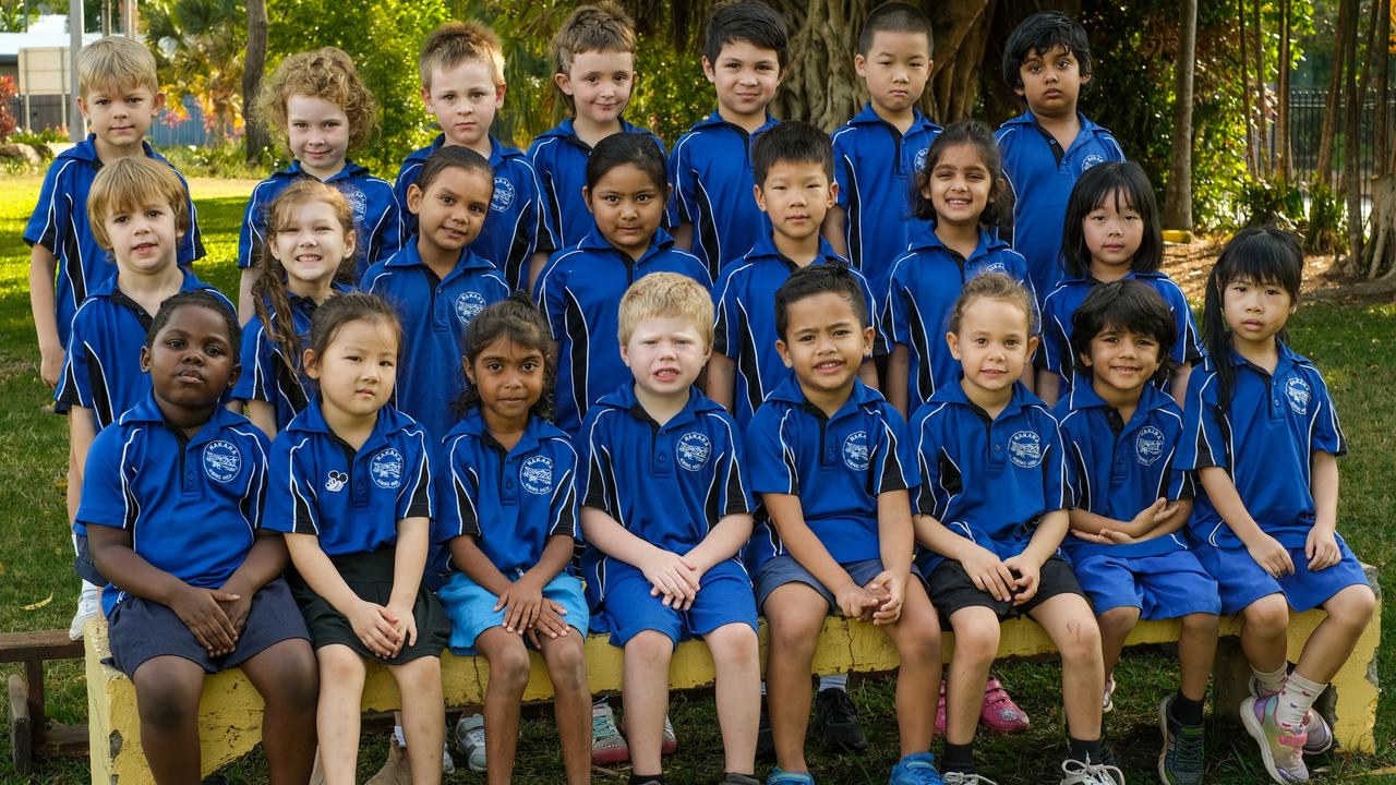 NAKARA PRIMARY SCHOOL. Transition Erichsen. BACK ROW(L-R): Elliott Pateman, Lily Gazzard, Henry Cairns, Archie Steer, Theo Tagalag, Kevin Lin, Muhammad Usman. MIDDLE ROW (L-R): Rory Bade, Kara Dowell, Jamelia Forrester, Andrea Romero, Lawrence Sun, Minhal Mansoor, Amberlyn Soo. FRONT ROW (L-R): Taliyah Mapfumo, Yanhan Wang, Hazel Clayton, Oliver Peckham, Kristopher Magriplis, Indy Proos, Ryan Bishnoi, Sophie Chan. ABSENT: Naveez Robbar