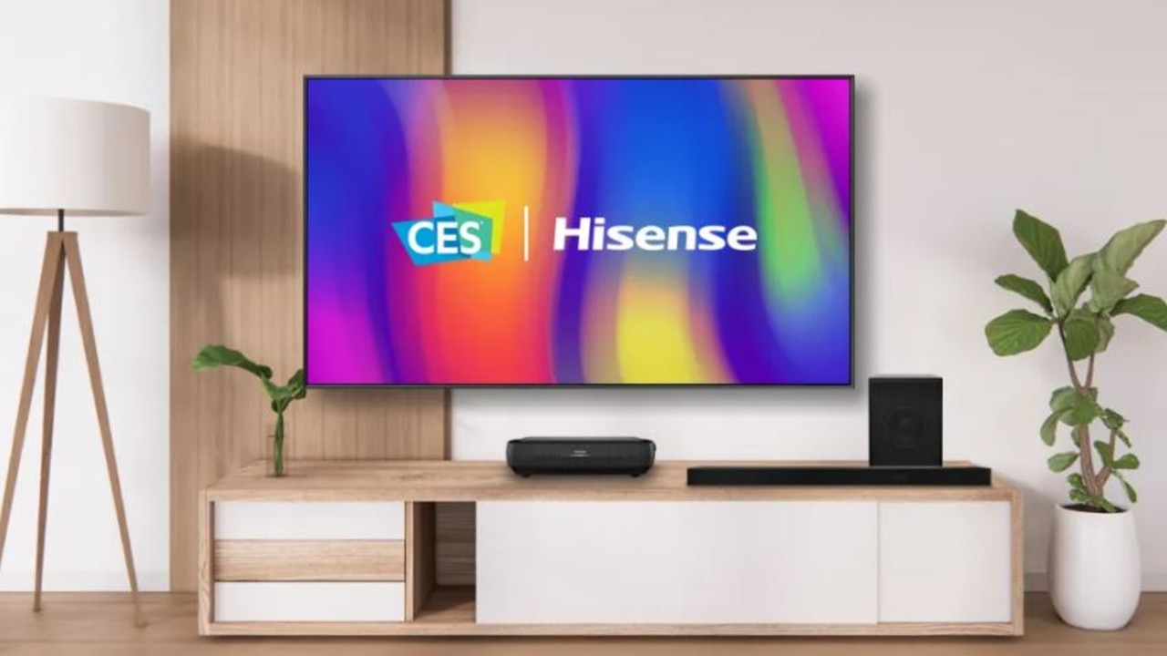 The Hisense 120-inch TriChroma Laser Cinema. Picture: Supplied