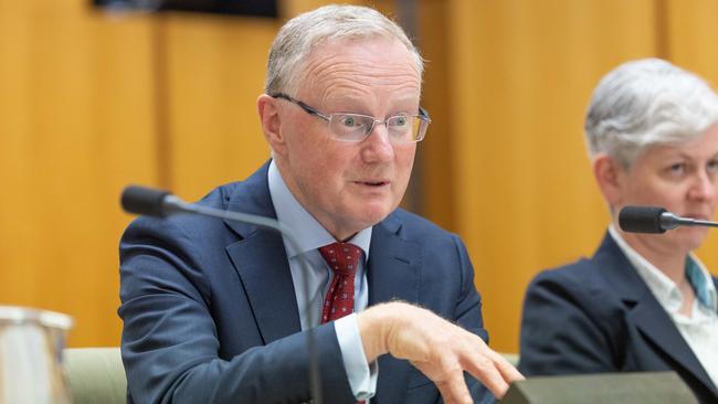 Outgoing RBA governor Philip Lowe has come under sustained pressure as the central bank hiked rates 12 times. Picture: NCA NewsWire / Gary Ramage.