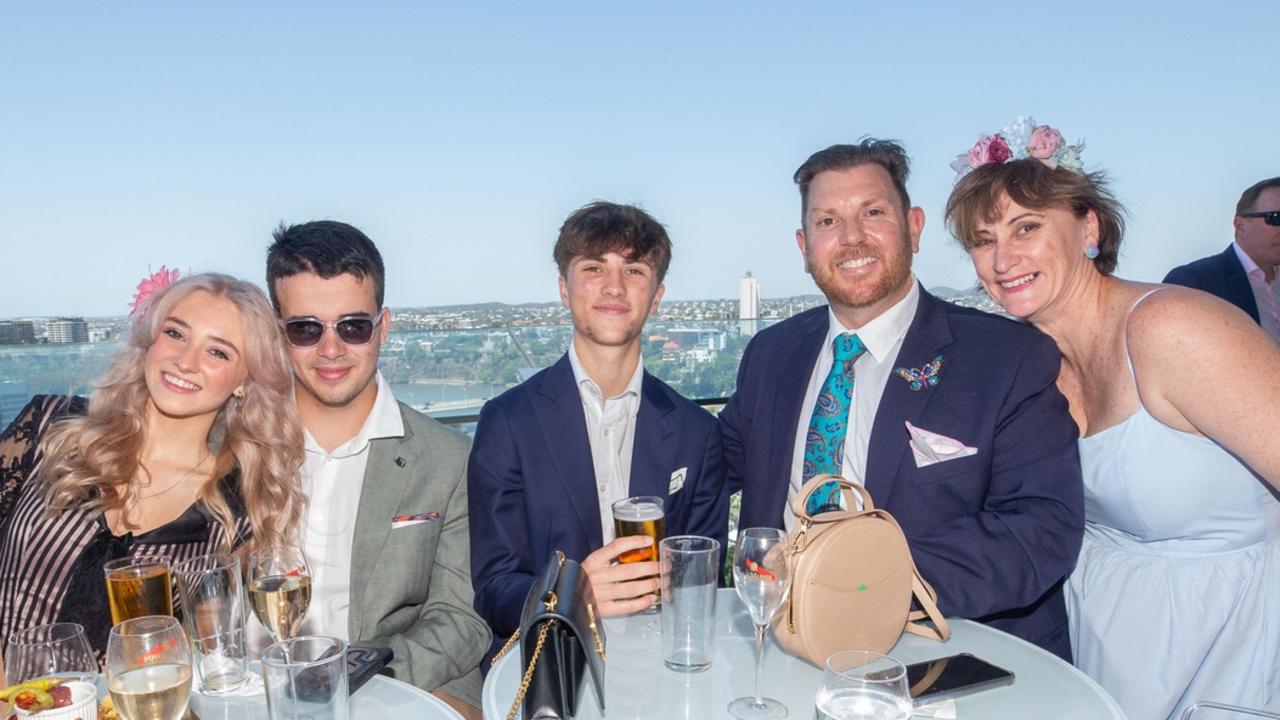 Melbourne Cup at the Emporium Hotel, South Bank. Photo: Stephen Archer