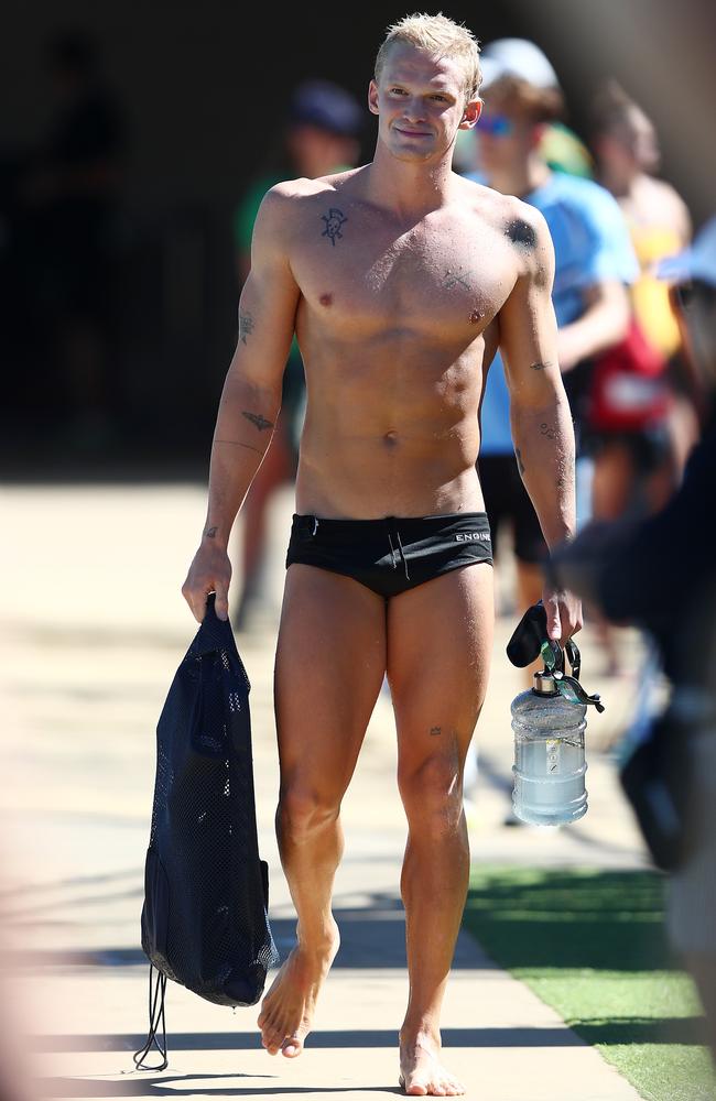 Cody Simpson during the 2021 Australian Swimming Championships at the Gold Coast Aquatic Centre on April 15, 2021. Picture: Chris Hyde/Getty Images