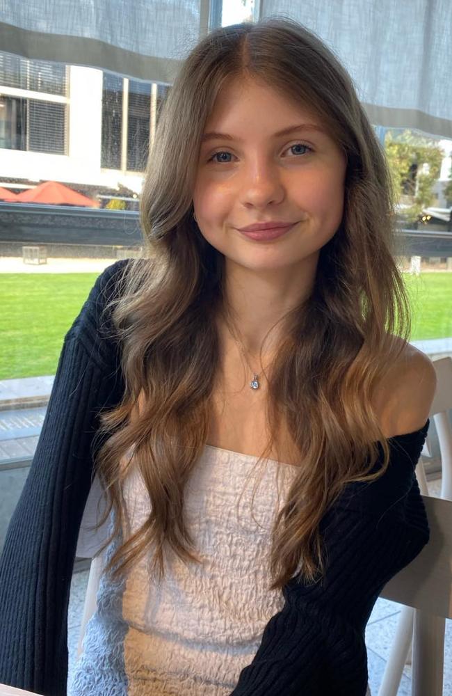 Grace was diagnosed with anorexia nervosa in 2022. Picture: Supplied