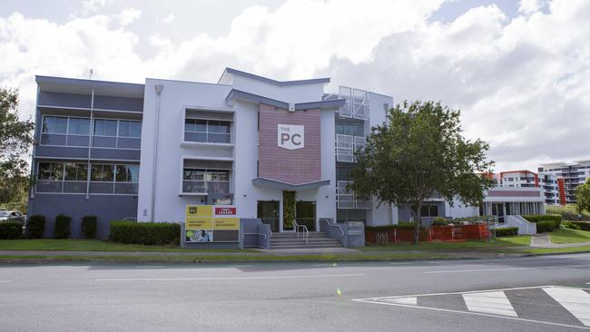 The building on Laver Drive, Robina is built and ready for students. Picture: Jerad Williams