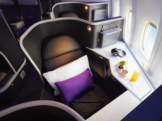 The new seats. Picture: Virgin Australia