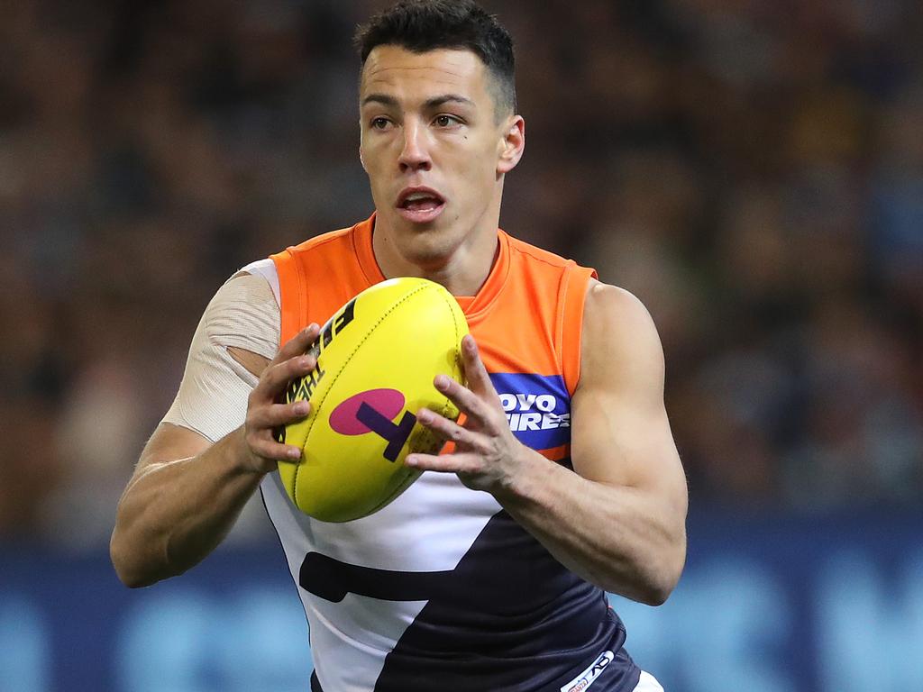 Dylan Shiel in the Sydney Derby before joining Essendon. Picture: Phil Hillyard