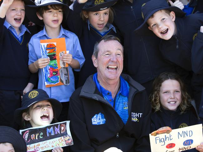 Neale Daniher before the big event.