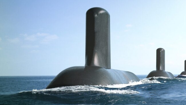 Australia's new Attack class submarines.