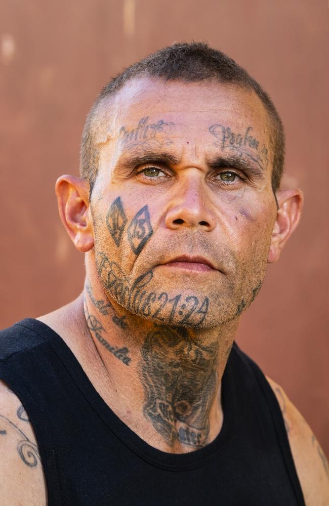 He was a former Rebels NT chapter sergeant-at-arms. Picture: Kevin Farmer