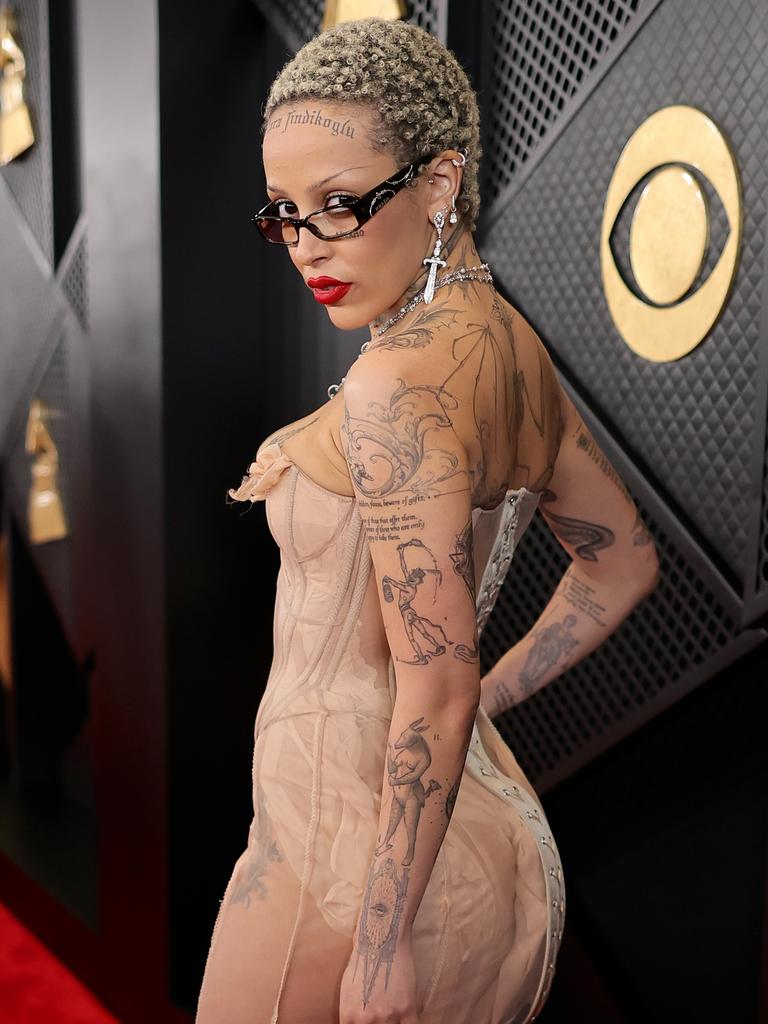 The singer attending the Grammy Awards on February 4. Picture: Neilson Barnard/Getty Images for The Recording Academy
