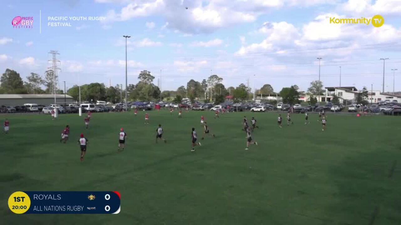 Replay: Queensland Royals v All Nations Rugby NT (U16 boys) - 2024 Pacific Youth Rugby Festival Day 2