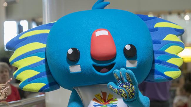 Commonwealth Games mascot Borobi. Picture: AAP/Glenn Hunt