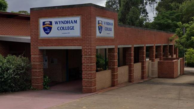 Almost 46 students from Wyndham College have been left distressed by a mistake in their HSC exam. Picture: Google Maps