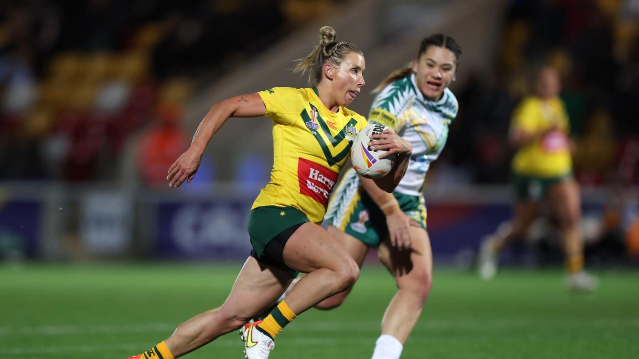 The retirement of Samantha Bremner means the Jillaroos fullback spot is up for grabs. Picture: Getty Images.