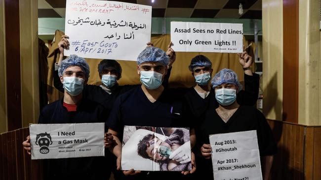 Gas attack shows Assad desperate