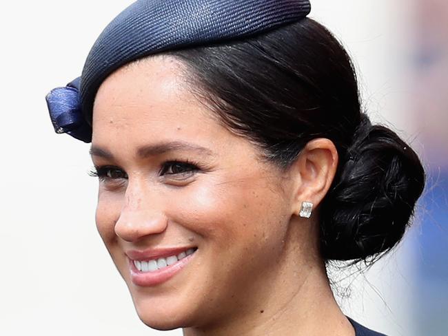 LONDON, ENGLAND - JUNE 08:  Meghan, Duchess of Sussex during Trooping The Colour, the Queen's annual birthday parade, on June 8, 2019 in London, England.  (Photo by Chris Jackson/Getty Images)