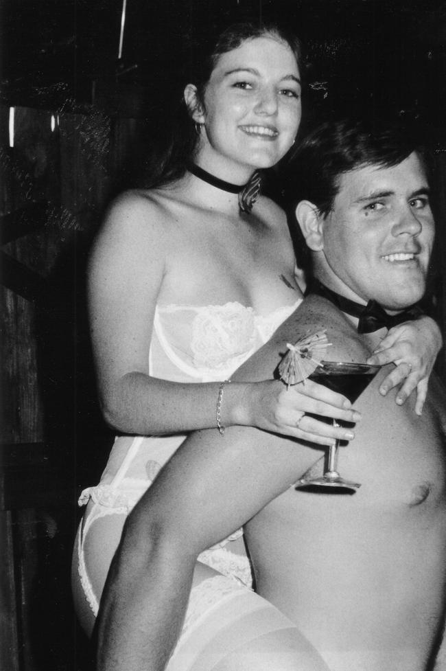 After 30 years of Hooker’s Balls, we bring you the very best photos from the past three decades. This one’s from 1996, featuring Charity and Craig. PICTURES: NT News photographers
