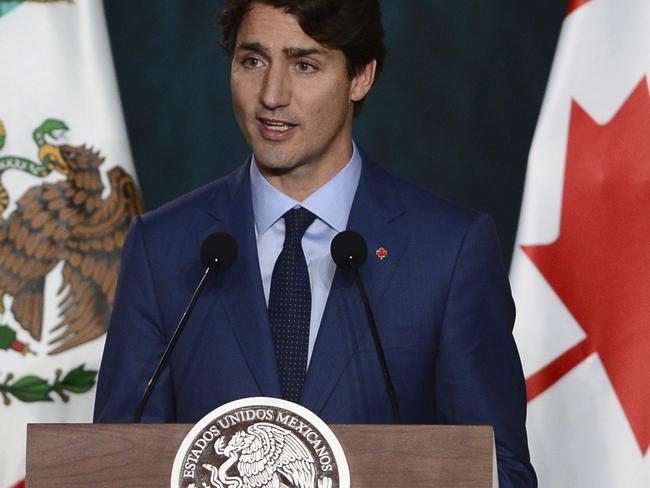 Canadian Prime Minister Justin Trudeau attacked the decision to appoint the controversial leader to a key role. Picture: Sean Kilpatrick/The Canadian Press via AP