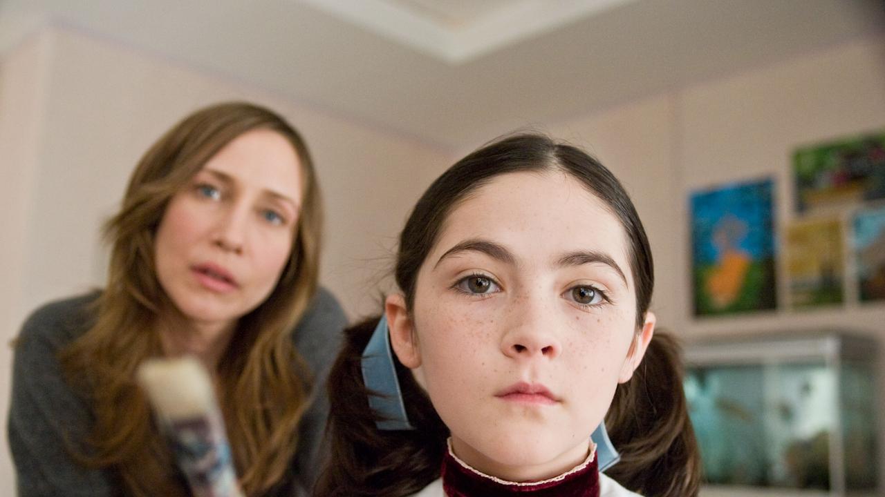 Vera Farmiga and Isabelle Fuhrman in a scene from the first <i/>Orphan<i/>film.