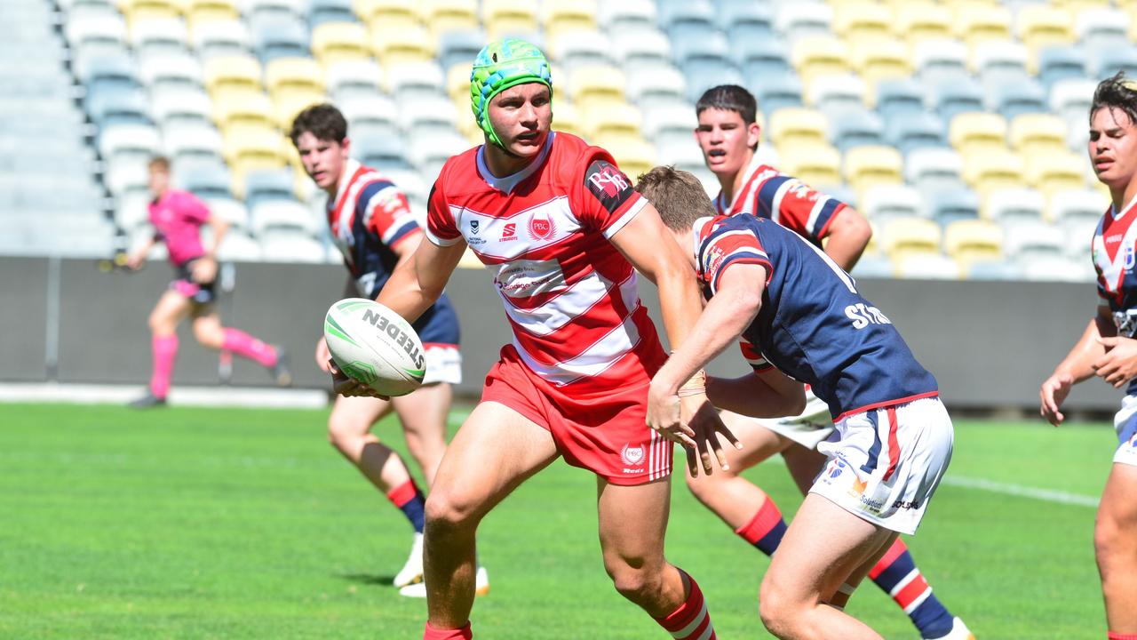 PBC front rower Brady Turner as a schoolboy last year for Palm Beach Currumbin. Picture: Matthew Elkerton