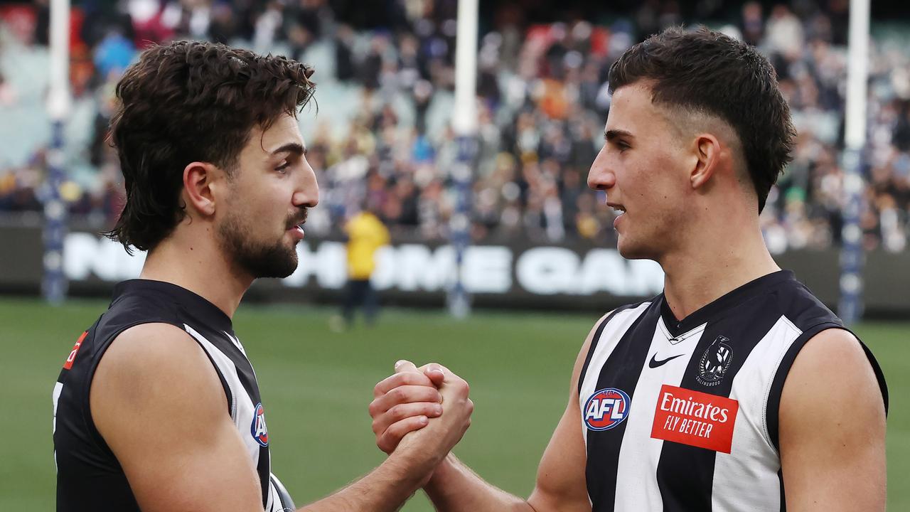 The Pies have locked up their two stars. Photo by Michael Klein.