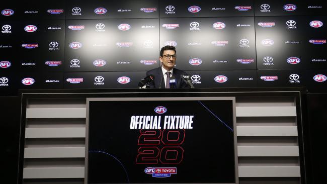 Travis Auld announces the 2020 fixture.