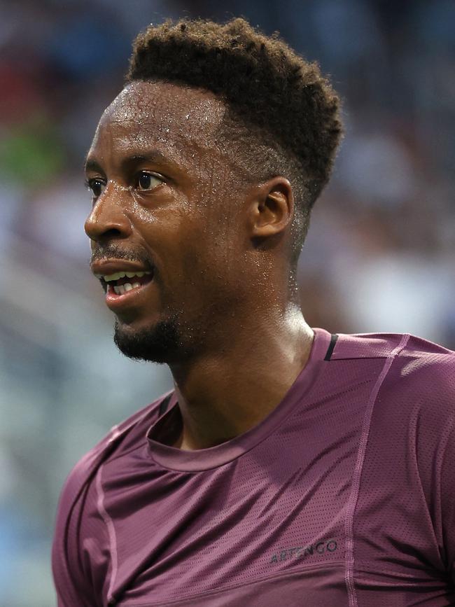 Monfils’ US Open campaign came to an end. (Photo by CHARLY TRIBALLEAU / AFP)