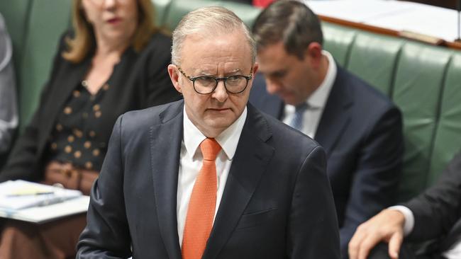 Prime Minister Anthony Albanese has denied reports his government will ‘mothball’ Australia offshore detention centre on Nauru. Picture: NCA NewsWire / Martin Ollman