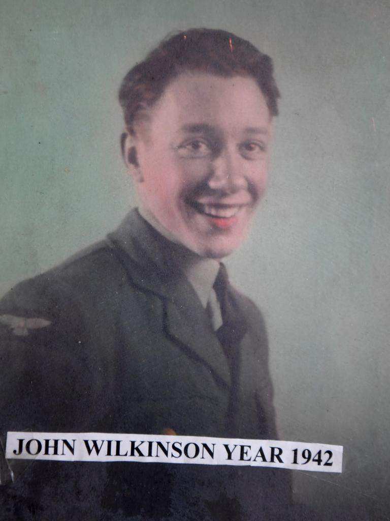 John Wilkinson in RAF uniform in 1942. Picture: Tricia Watkinson