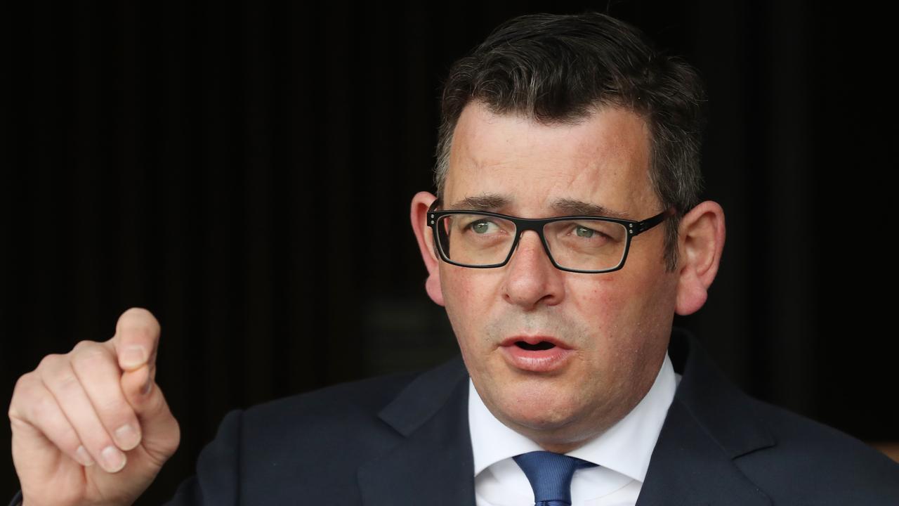 Daniel Andrews says ‘we will have clarity for everyone as soon as we can’. Picture: David Crosling