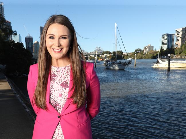 Meaghan Scanlon minister for environment and the Great Barrier Reef at the Gardens . Pic Annette Dew